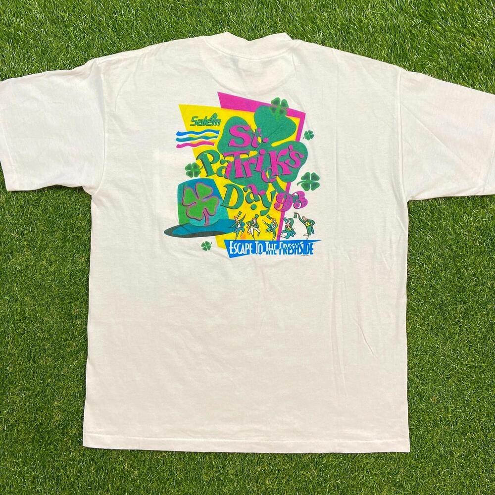 Salem Fresh Wrap T Shirt Tee Silverworm Made Usa  Xtra